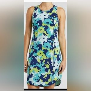NWOT buttah pieced Agua sea print dress